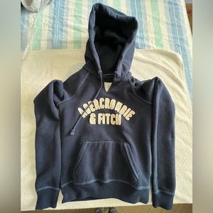 Navy Blue a Hollister Full-Zip Hoodie